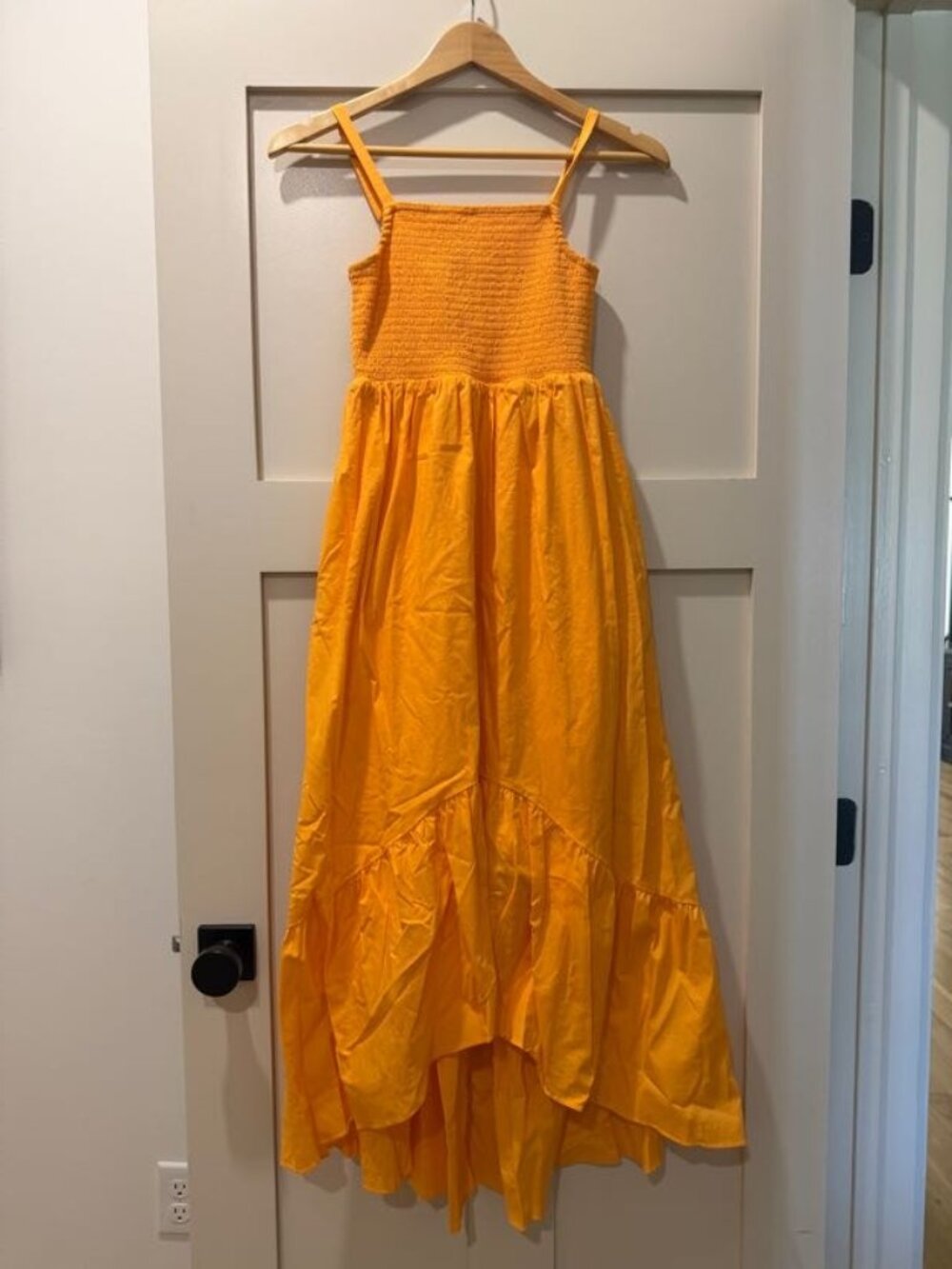 Laundry Junior's High Low Yellow/Orange Dress - Size S